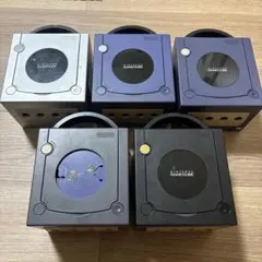 ゲームキューブ本体 5台セット シルバー バイオレット ブラック