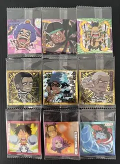ワンピース大海賊シールウエハース LOG.11 9種セット