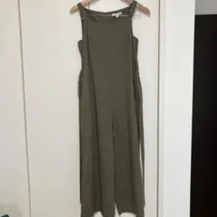 ユニクロ　リネンブレンドジャンプスーツ　Sサイズ