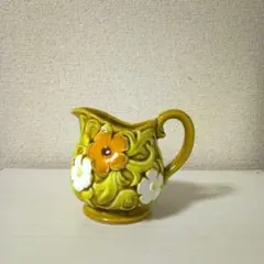 ヨーロッパ陶器　ピッチャー　フラワーベース　クリーマー　ヴィンテージ