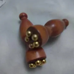 木製 ツボ押し マッサージ器 2本セットのサムネイル