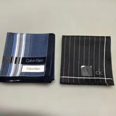 Calvin Klein ハンカチ 2枚セット