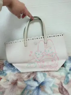 マイメロディ バッグ 淡いピンク