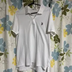 U.S. POLO ASSN. ポロシャツ ホワイト Mのサムネイル