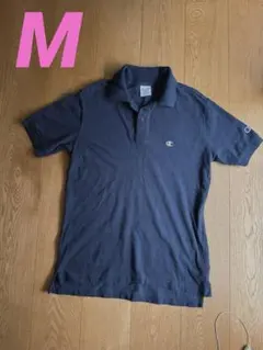 チャンピョン ポロシャツ M 濃紺