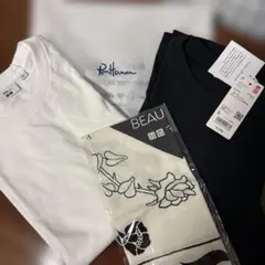 UNIQLO Ron Herman Tシャツ2点セット S バンダナ付き