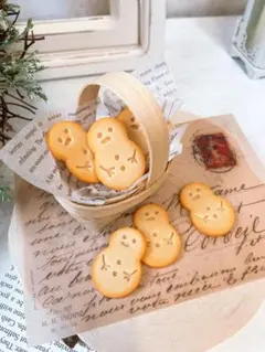 スノーマン　フェイククッキー　7枚セット