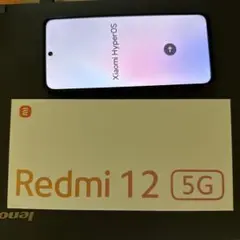 Redmi 12 5G ミッドナイトブラック　4GB RAM 128GB