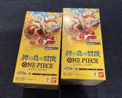 ワンピースカードゲーム 神の島の冒険 テープカット 2BOX - メルカリ