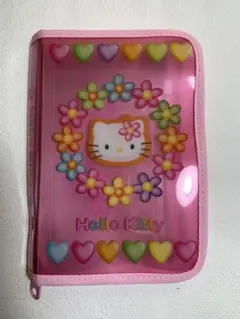 レア　キティ カオハナ　通帳ケース　サンリオ　平成レトロ　フラワーキティ レア キティ カオハナ 通帳ケース サンリオ 平成レトロ フラワーキティ