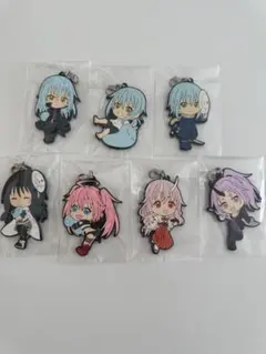 転生したらスライムだった件　ラバーストラップ　7点