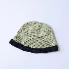 クロシェハット クラッシャーハット　ハンドメイド　綿100%