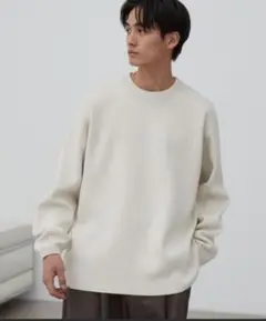 MILANO RIB HEAVY WEIGHT PO KNIT Sサイズ WYM