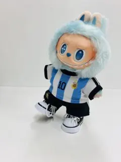 ラブブ ぬい服 2点セット 17cmぬいぐるみ 着せ替え サッカー ユニフォーム