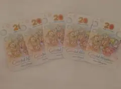 ディズニーシー ダッフィー＆フレンズ 20周年 限定ステッカー10枚　匿名配送