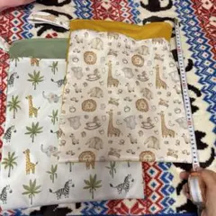 ２枚セット　撥水マルチポーチ 防水バッグ　防水ポーチ 水着入れ　保育園 汚れ物