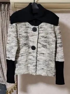 CECI OU CELA ニットショートカーディガン