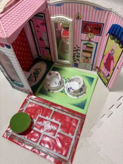 ドールハウス おままごと ヘロヘロ家具 画像全部入り ビンテージ 布地