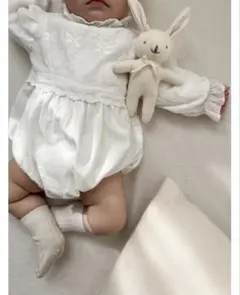 【monbebe】momo lace rompers Lモンベベロンパース 韓国