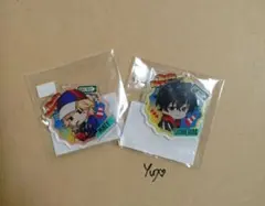 東京リベンジャーズ　まるくじ　アメリカンポップ　アクリルキーホルダー　2つセット