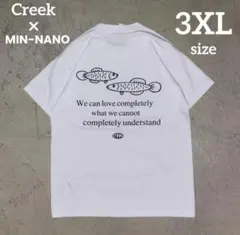 Creek × MIN-NANO Tシャツ ブラピT 3XLのサムネイル
