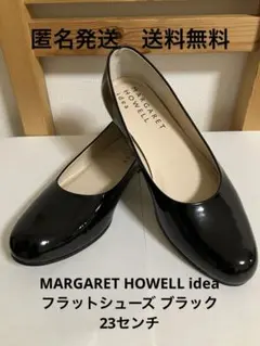 MARGARET HOWELL idea フラットシューズ ブラックのサムネイル