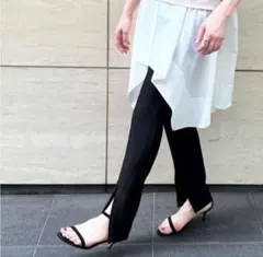 新品未使用】yori セレモニーピンタックパンツ ブラック 38 - メルカリ