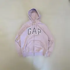 00's GAP フルジップパーカー　ラベンダー　M シティボーイ　Y2K