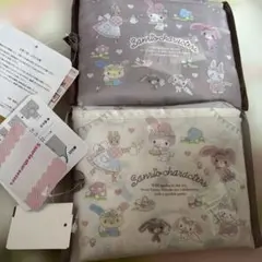 サンリオキャラクターズ　エコバッグ　うさはな マロンクリーム　マイメロ　しまむら