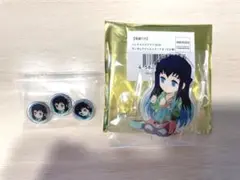 鬼滅の刃　ハンドメイド　クラブ　アクスタ　時透無一郎　ボタンシールセット