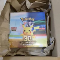 【ポケセン産】 30th Celebration　BOX　シュリンク付き