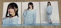 乃木坂46 生写真 大越ひなの 襟付きコーデ 3種コンプ