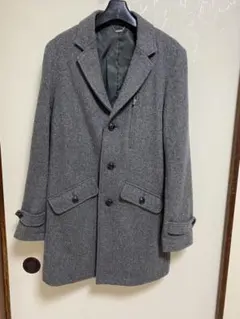 PAZZO パッゾ　グレー チェスターコート　サイズ44 美品