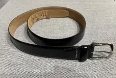 【訳あり‼️】Cole Haanコールハン　レザーベルト　本革　黒のサムネイル