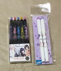 即購入⭕️プロセカ　ニーゴ　サラサ　ボールペン　5本　サンリオ　マーカーペン　2本