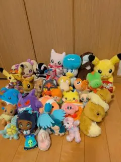 ポケモン、プリキュア、その他ぬいぐるみセット