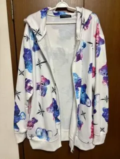 トラバストーキョー TRAVAS TOKYO クマ パーカー 白