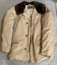 Eddie Bauer ベージュ ダウンジャケット M