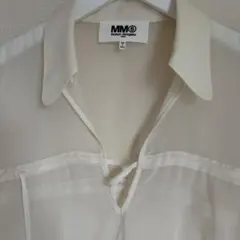 MM6 Maison Margiela 長袖ブラウス アイボリーのサムネイル