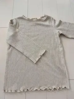 ZARA ベージュ 長袖カットソー 110cm