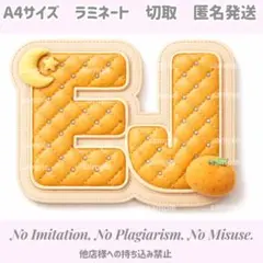 ウィジュ　ぷっくりネームボード　レザー風　&TEAM