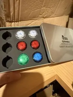 qanba gravity ks 静音ボタン　６つ 30 cm 箱入り