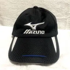 新品タグ付き MIZUNOキャップ 黒/白