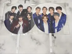 SixTONES カウコン 集合うちわ 2枚セット