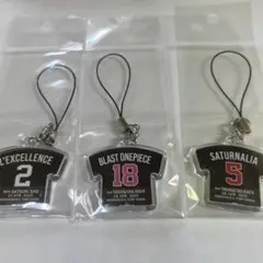 競馬ストラップ3つ