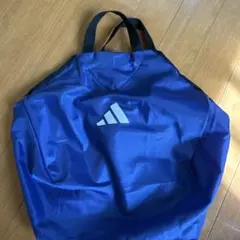 adidas ボールバッグ ブルー