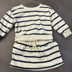 GAP ストライプ トレーナー・スカートセットアップ