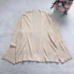 アクアガレージ 透かし編みカーディガン レディース トップス ボレロ ベーシック