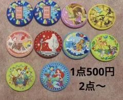 ディズニー刺繍缶バッジ