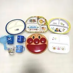 アンパンマン 食器セット まとめ売り ランチプレート コップ 子供 幼児 離乳食